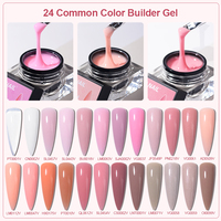 Gel de Construction Crème RS Nail Sans HEMA Sans TPO Chaleur Réduite Gel UV Dur Personnalisé pour Extension des Ongles pour Salon de Manucure