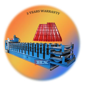 เครื่องทำหลังคาสามชั้น Tole D 39 Acier De Toiture De Zinc Machine A Rouler - Product Image 6