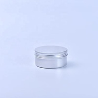 Boîte en aluminium ronde pour cosmétiques de 5 ml, 10 ml, 20 ml, 30 ml, 50 ml, 60 ml, 80 ml, 100 ml, 150 ml, 200 ml, récipient en aluminium métallique