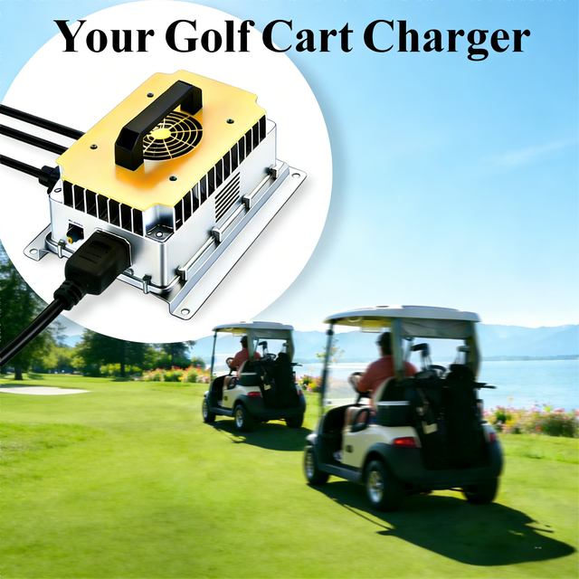 1.4KW Professional Factory DC Car Charger for Patrol/Lifepo4 60V20A Fully Sealed OTP Protection Electric Golf Tricycle CAN
