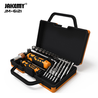 Kit d'outils de réparation d'ordinateur miniature en acier au chrome-vanadium, durable, portable, à commande manuelle, avec étui rigide pour l'entretien des appareils ménagers