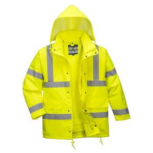 PORTWEST - S468YERXXL Veste jaune trafic 4-en-1 haute visibilité-EAN 5036108041800 HI-VIS WORKWEAR - Product Image 1