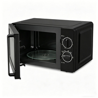 Four à Micro-Ondes Électrique Grande Capacité 20L Raf Marque, Multifonctionnel à Commande Mécanique, Avec Son Activable/Désactivable