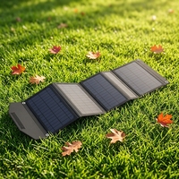 Panel Solar Plegable de 30W Directo de Fábrica, Portátil, con 23% de Eficiencia para Camping