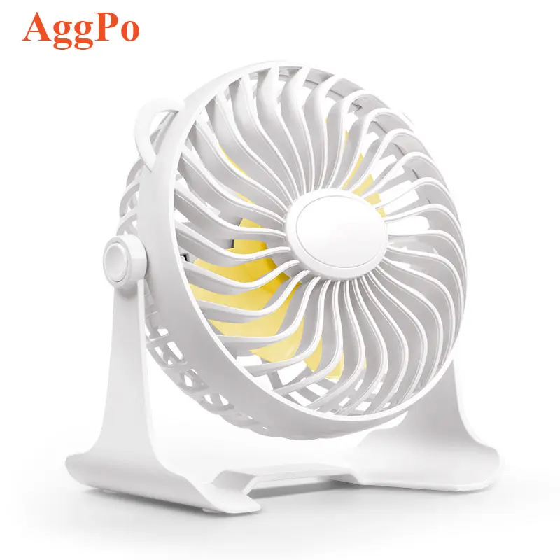 Portable Mini Rechargeable Desktop Small Fan Quiet Simple Portable Small Fan