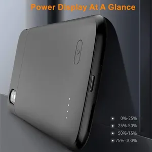 Per <span class=keywords><strong>iPhone</strong></span> XR Case <span class=keywords><strong>batteria</strong></span> X XS XR XS Max uscita Audio <span class=keywords><strong>Cover</strong></span> in Silicone morbido ricarica Power Bank per <span class=keywords><strong>iPhone</strong></span> XR <span class=keywords><strong>batteria</strong></span> - Product Image 4