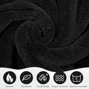 Peignoir de Douche en Gros pour Femmes, Robe de Bain Spa à Boutons Ajustables, <span class=keywords><strong>Serviette</strong></span> de Bain Personnalisable avec Logo - Product Image 6