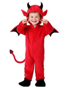 Disfraz de Diablo para Niños, Disfraz de Murciélago y Vampiro para Halloween y Navidad, para Niños y Niñas, Juego de Roles, Actuación en Escenario - Product Image 2