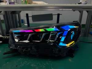 WELIFTRICH RGB LED Headlights <b>Angel</b> Eye Daytime Running <b>Light</b> Automotive Accessories for Toyota Hilux 2021-2024 - Product Image 3