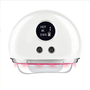 New Homeuse Electric Handheld Facial Massager Red Light Blue <b>Vibration</b> Heating EMS Firming Skin Scraping Application <b>Vibrators</b> - Product Image 1