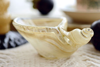 Porte-bougie en verre soufflé à la main, support de bougie chauffe-plat en forme de coquillage côtier pour la décoration de table de maison de plage