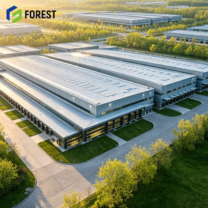 High Strength Pre Engineered Modular Steel Logistics Park <b>Hub</b> Large Capacity Commercial Freight Depot Building - Product Image 1