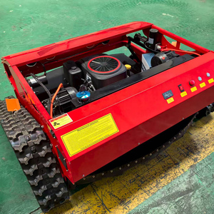 Tondeuse à <span class=keywords><strong>gazon</strong></span> industrielle sans fil autopropulsée télécommandée 4 temps pour la coupe automatisée de l'herbe dans les jardins et l'agriculture - Product Image 6