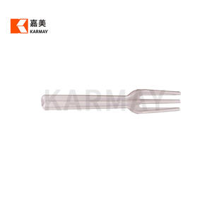 Export Korea Disposable Ps <b>Mini</b> Fork Individual Wrapped Salad <b>Black</b> Plastic Forks - Product Image 3