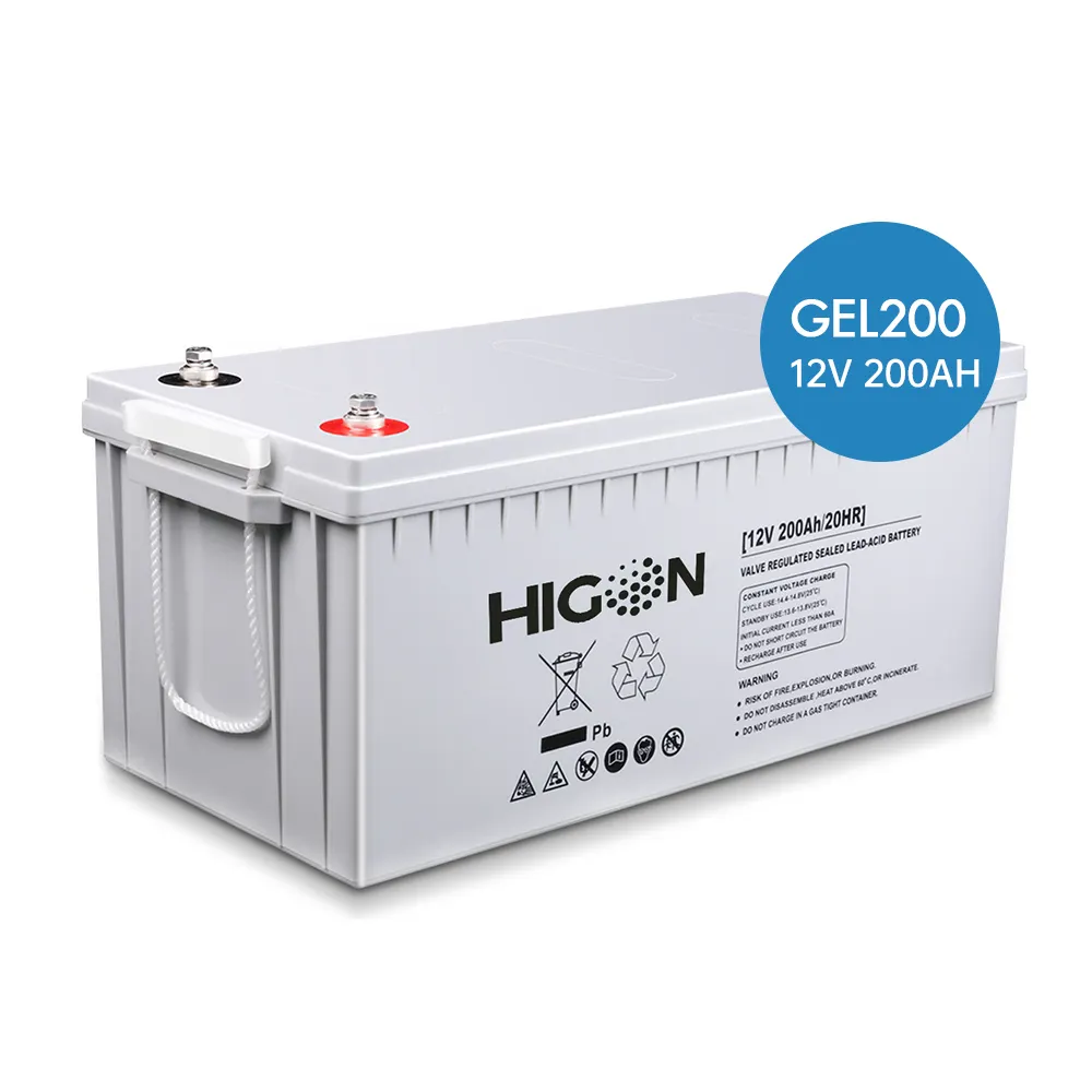 High Power To Weight Agm Battery Solar 12V 200Ah 300Ah Battery Price In Pakistan