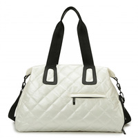 Sac de sport multifonctionnel pour femme, sac de gym essentiel avec fermeture éclair, sac de sport de voyage, sac fourre-tout à bandoulière