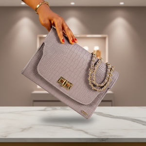 Sac à main décontracté d'été pour femme, taille XL, inspiré du Dashiki africain classique, en Ankara écologique, avec foulard africain en fibre - Product Image 1