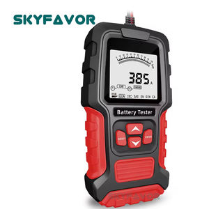 Probador de batería de plomo y ácido de tendencia <span class=keywords><strong>12V</strong></span> 24V batería Universal CCA probador de resistencia interna camión motocicleta Analizador de batería de coche - Product Image 3