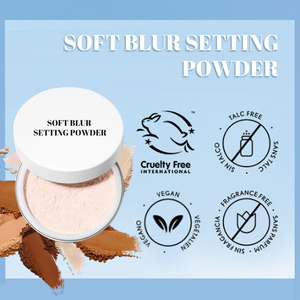 OEM ควบคุมแป้งฝุ่นกันน้ำติดทนนานแต่งหน้าด้วยคอนซีลเลอร์ควบคุมน้ำมันแป้งฝุ่นตั้งค่าหลวม - Product Image 5