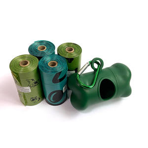 Bolsa de plástico para excrementos de perro, para mascotas, respetuosa con el medio ambiente, fácil de abrir - Product Image 1