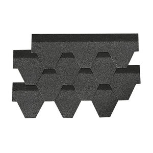 Langlebige Glasfaser-Asphaltziegel Dachmaterial 1 Meter Länge Individuelle Farben - Product Image 6