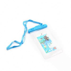 Étui flottant pour téléphone portable, pochette universelle en TPU PVC transparente, étanche, sac de plage avec cordon - Product Image 2