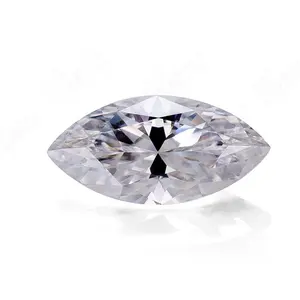 工厂价格合成钻石白色 D vvs 颜色 moissanite 石头