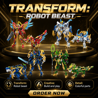 Bloques de Construcción Educativos Kaiser OG Unisex de PVC, Figura de Acción Transformable con Función de Soplador de Aire, Accesorios de Anime, Nuevo Dibujo Animado
