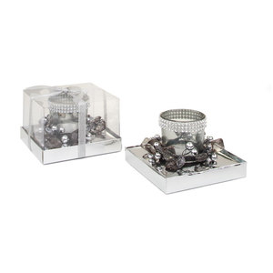 D = 55mm portacandele in vetro lanterne e barattoli di candele H = 65mm categoria di prodotto - Product Image 1