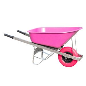 भारी शुल्क प्लास्टिक जुड़वां 200L Wheelbarrow जुड़वां व्हील बैरो - Product Image 6