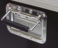 Emballeur de câbles utilitaire en aluminium personnalisable Flightcase 53x36x33 cm Mallette de rangement avec plastique PVC EVA supportée OEM