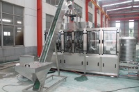 Machine automatique de lavage, remplissage et rinçage de bouteilles de boissons de 5 gallons, facile à utiliser, capacité de 600 BPH, haute précision, électrique