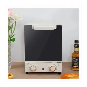 Mesin panggang dapur portabel, mesin panggang roti Microwave, Oven listrik Stainless Steel