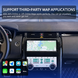 Autoradio Android compatible avec Land Rover Range Rover Discovery 5 2017-2020, navigation GPS, lecteur multimédia, CarPlay sans fil - Product Image 6