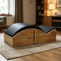 Correcteur de colonne vertébrale MJD M501A en chêne - Équipement d'entraînement Pilates professionnel, durable, multifonctionnel et portable pour la maison et le studio