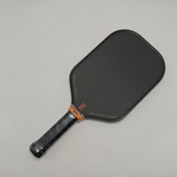 Raquette de pickleball portable Bread Butter Loco allongée 16 mm avec noyau en mousse double densité 8,0 oz et surface CFC pour entraînement quotidien