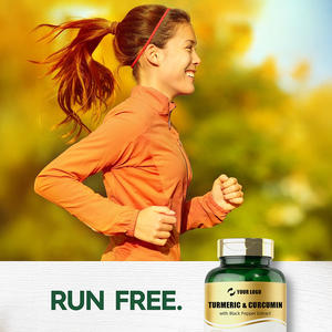 Suplemen kunyit & Kurkumin bersertifikasi GMP dengan ekstrak lada hitam untuk dukungan antioksidan dan pencernaan 180 Kapsul - Product Image 5