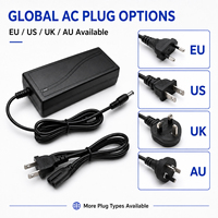 Adaptor Daya 12V 5A DC 60W AC/DC 12 Volt 5000mA untuk Desktop, CCTV, dan Lampu LED Strip (Harga Grosir)