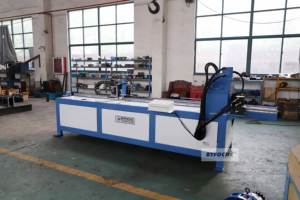 Byfo Roestvrij Staal Hvac Kanaal Hoek Ijzeren Flens Maker <span class=keywords><strong>Machine</strong></span> Hoek Ijzer Productielijn - Product Image 6