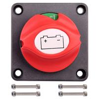 Interrupteur d'isolement de batterie robuste interrupteur de déconnexion de batterie marche arrêt 12V 24V 48V interrupteur de coupure de batterie de voiture pour Marine 275 ampères
