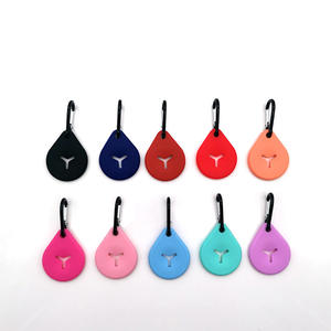 Porte-sacs à déjections canines biodégradables en silicone, distributeur mains libres avec poignée, collecte de sacs à déchets pour animaux de compagnie écologiques - Product Image 2