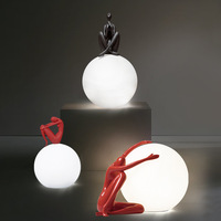 Lampe de table LED moderne de haute qualité pour salon d'hôtel, style nordique, en marbre, de luxe, pour la décoration de la maison, bar, restaurant, chevet