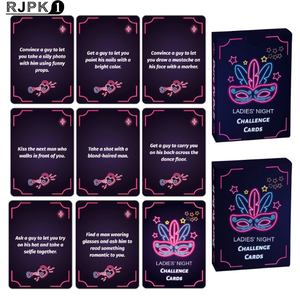 Cartes <span class=keywords><strong>de</strong></span> jeu <span class=keywords><strong>de</strong></span> société interactives créatives pour la nuit des filles pour <span class=keywords><strong>Amazon</strong></span> Divertissement <span class=keywords><strong>de</strong></span> loisirs transfrontaliers en papier - Product Image 3