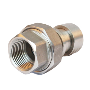 Yod - Service de fabrication de pièces sur mesure par usinage CNC de précision - Raccord de tuyau anti-torsion en acier inoxydable à connexion rapide NPT <span class=keywords><strong>BSPP</strong></span> - Product Image 2