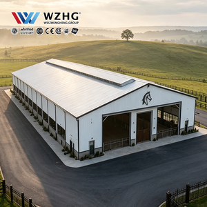 Proveedor de Sistemas Industriales ODM para Arenas Ecuestres de Acero para Inversores Agrícolas con Especificaciones Personalizadas de Ancho, Largo y Altura - Product Image 1