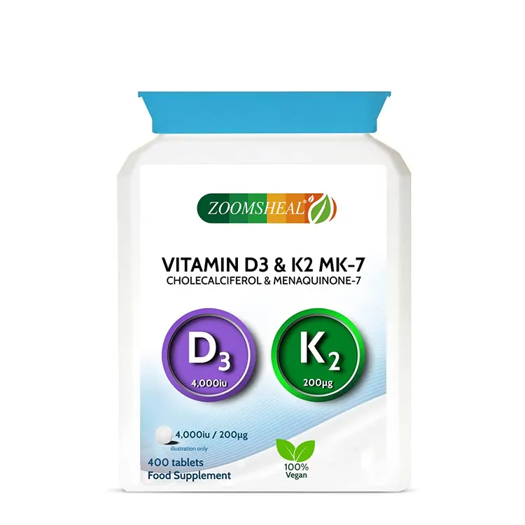 OEM K2 Bio Liposomal Vegan Vitamin D3 K2 Kapseln zur Unterstützung des Immun knochens