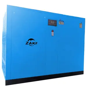 ZAKF ZA-100 100HP 75KW 380V 50HZ 8Bar In Stock Screw Air Compressor Machine