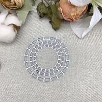 Matrice de découpe en métal pour cadre de fond, idéale pour albums photo DIY, boîtes cadeaux, cartes en papier, cartes de vœux et scrapbooking