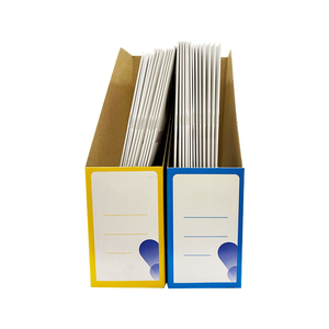 Foldable A4 Eco-friendly Cardboard <strong>Magazine</strong> Folding File Holder Storage <strong>Box</strong> for Office Desk - Product Image 1