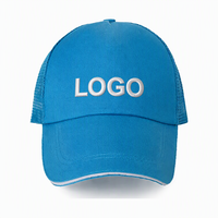 Gorras Planas Unisex Promocionales Personalizadas de 5 Paneles Ajustables de Poliéster/Algodón para las Cuatro Estaciones 2025